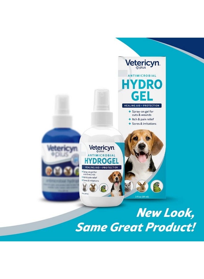 Vetericyn Plus Dog Wound Care Hydrogel Spray | Healing Aid And Wound Protectant, Sprayable Gel To Relieve Dog Itchy Skin, Safe For All Animals. 3 Ounces  - Image 2