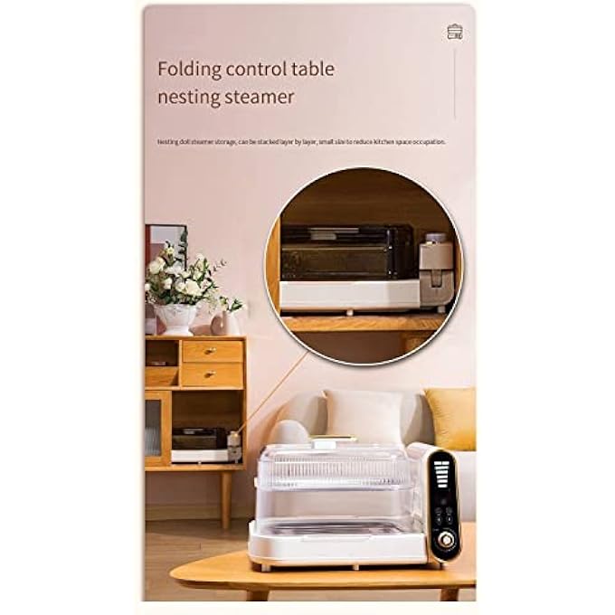 مكواة بخار كهربائية منزلية متكاملة مصنوعة من الفولاذ المقاوم للصدأ متعددة الطبقات وعاء ساخن كهربائي متعدد الوظائف بسعة كبيرة سهلة إضافة الماء وسهلة التنظيف - Image 5