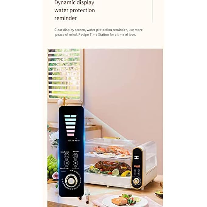 مكواة بخار كهربائية منزلية متكاملة مصنوعة من الفولاذ المقاوم للصدأ متعددة الطبقات وعاء ساخن كهربائي متعدد الوظائف بسعة كبيرة سهلة إضافة الماء وسهلة التنظيف - Image 4