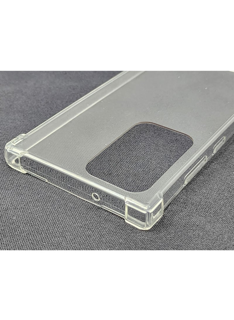 Generic For Samsung Galaxy S23 Ultra Back Cover  Edges Fully Cover - Clear  - Image 3