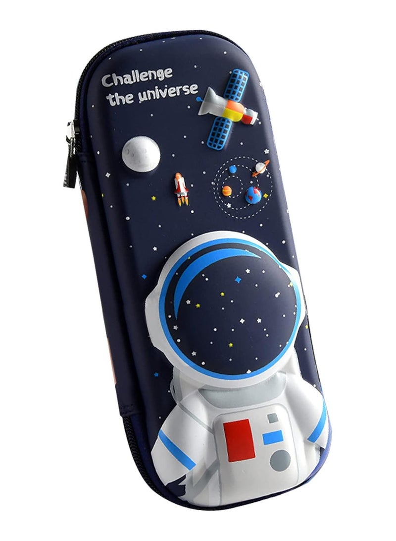 عام “حافظة قلم رصاص ثلاثية الأبعاد للرحالة الفضائيين، حافظة قلم رصاص مقاومة للماء مع جيب قلم رصاص متعدد الأقسام” - Image 1