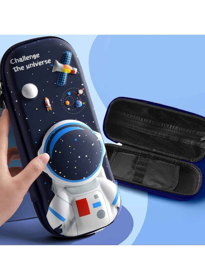 عام “حافظة قلم رصاص ثلاثية الأبعاد للرحالة الفضائيين، حافظة قلم رصاص مقاومة للماء مع جيب قلم رصاص متعدد الأقسام” - Image 4