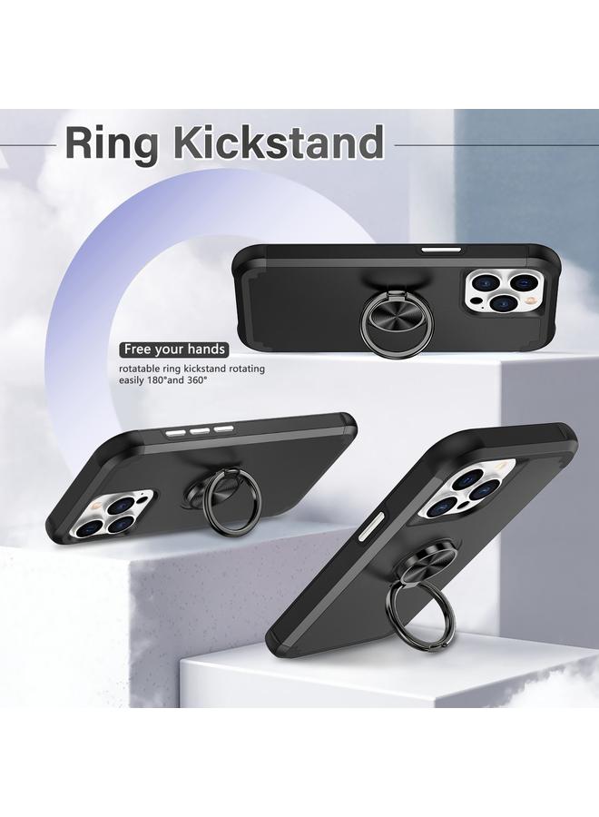 اس-توب جراب لهاتف iPhone 13 Pro Max L2 مع حامل حلقي دوار مغناطيسي - Image 4