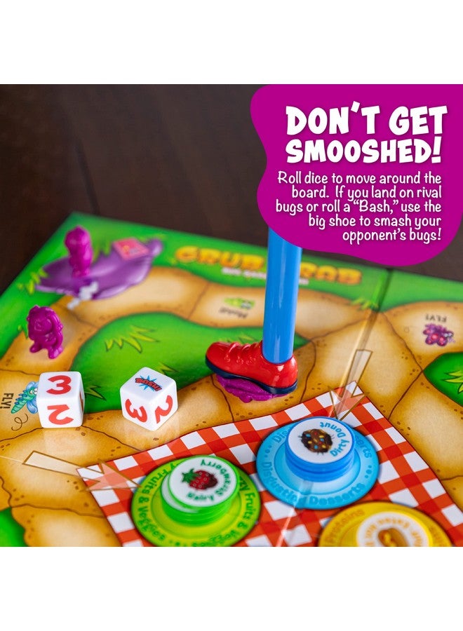 Continuum Games Grub Grab Board Games for Kids 4-6 Interactive Game Ant Bugs Boardgame for Children and Family Night 2-6 Players Ages 4+ - Image 4
