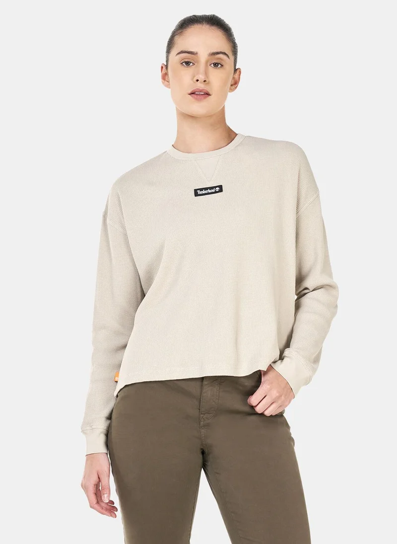 Timberland Women's Waffle-Knit T-Shirt