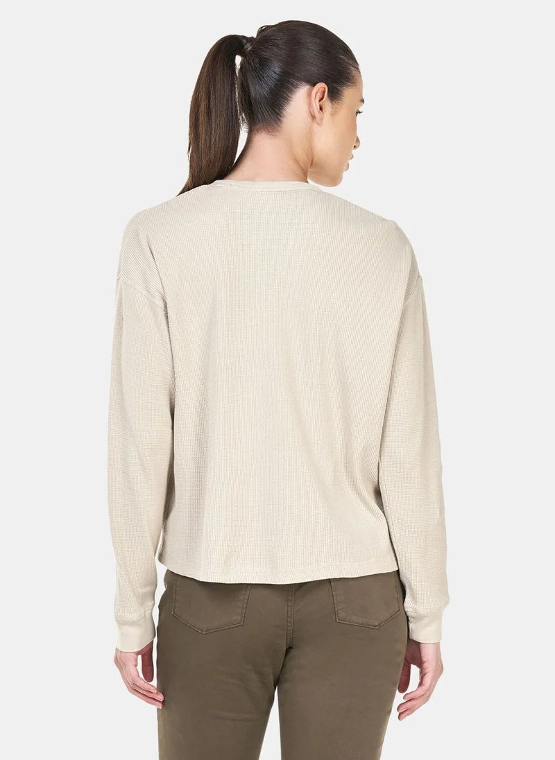 Timberland Women's Waffle-Knit T-Shirt