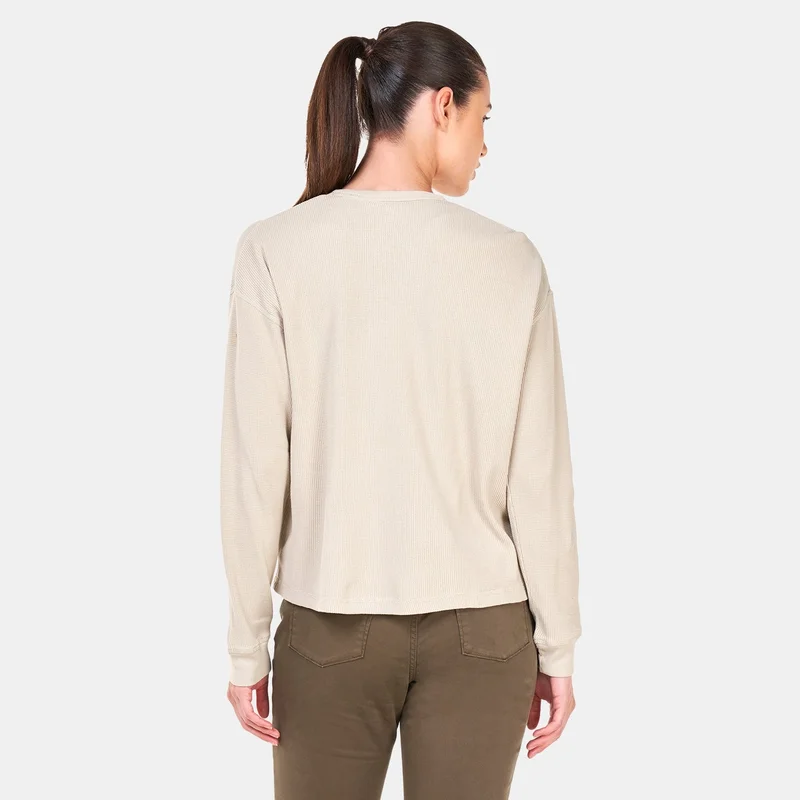 Timberland Women's Waffle-Knit T-Shirt