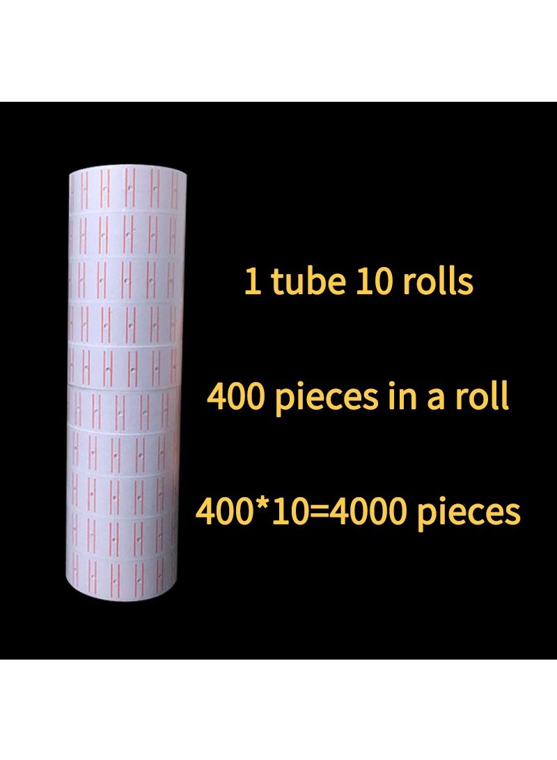 Kidle ملصق تسعير بخط واحد باللون الأبيض - Image 2