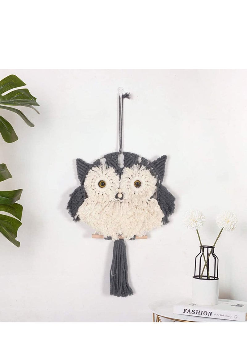 SYOSI حبل قطن ملون رمادي 3 مم × 109 ياردة حبل قطن لصنع الحرف لون حبل قطن ملون لتعليق الجدران حامل النباتات الحرف الصوفية المشاريع الزخرفية - Image 5