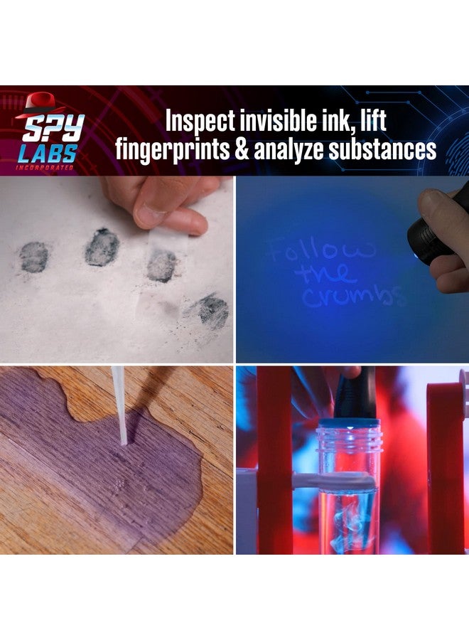 Thames & Kosmos مخبر تيمز وكوسموس: مجموعة أدوات التحقيق الجنائي تشمل إعداد مختبر كبير لجمع وتحليل الأدلة والقرائن | استكشف علم العمل كتحقيق | للمحققين الصغار - Image 4