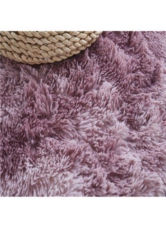 Bluejw 1-Piece Bedroom Carpet Oval Pink 160 CM  - Image 2