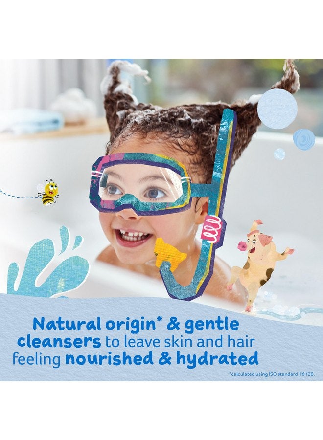 تشايلدز فارم Childs Farm، غسول الشعر والجسم للأطفال للبشرة الجافة والحساسة، بنكهة التوت الأسود والتفاح العضوي، ينظف بلطف، نباتي، خالٍ من القسوة، 8.4 أونصة سائلة - Image 2