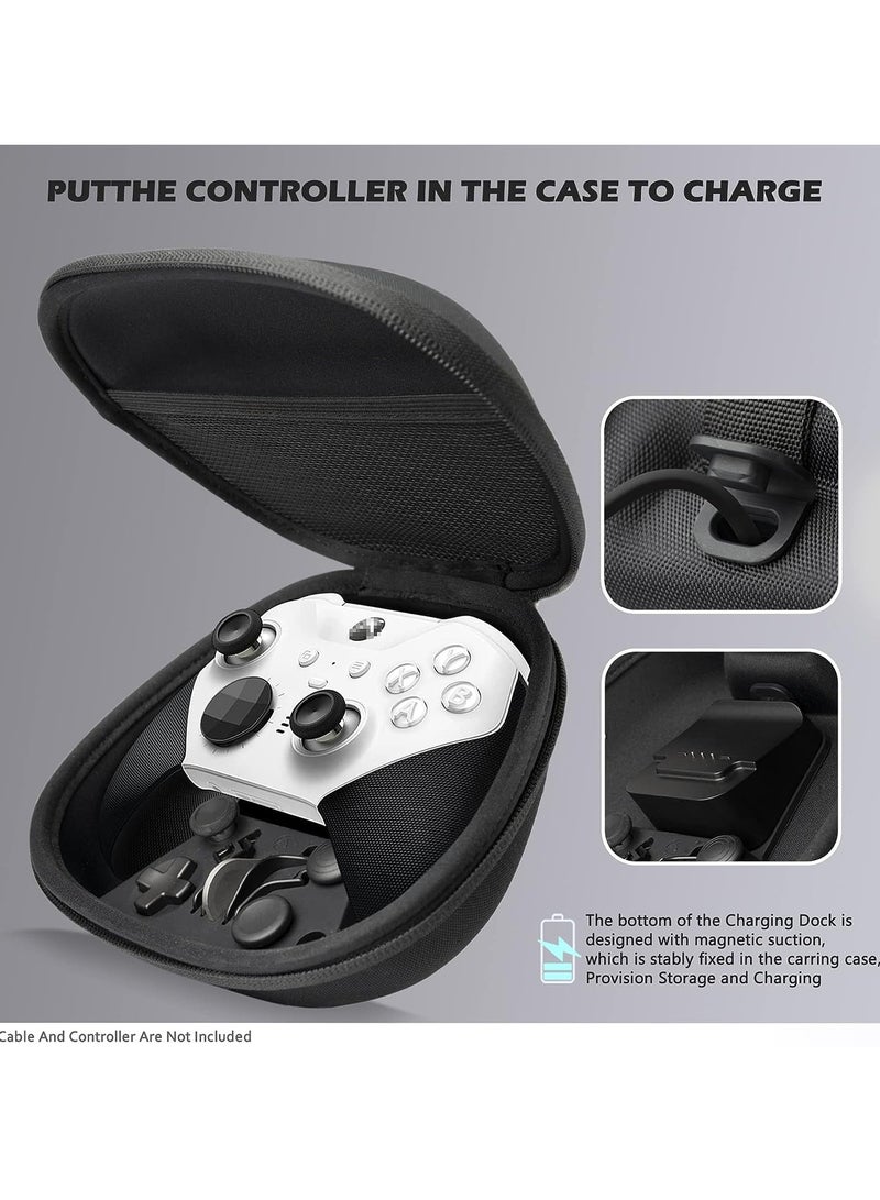 General Complete Component Pack for Xbox Elite Wireless Controller Series 2，package Includes 1 Carrying Case 1 Dock, 4 Paddles, 2 DPads, 6 Thumbsticks,1Tool, for Xbox One Elite Series 2 Core Replacement Parts  - Image 3