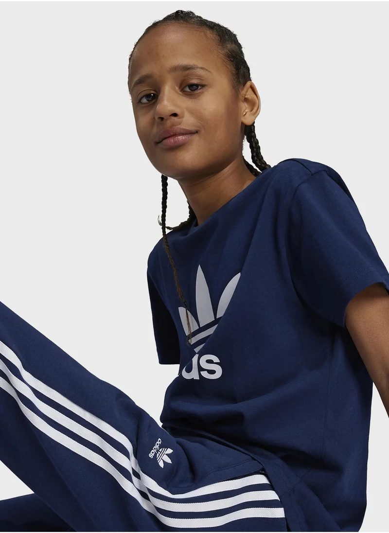 اديداس اوريجينالز Youth Trefoil Sweatpants