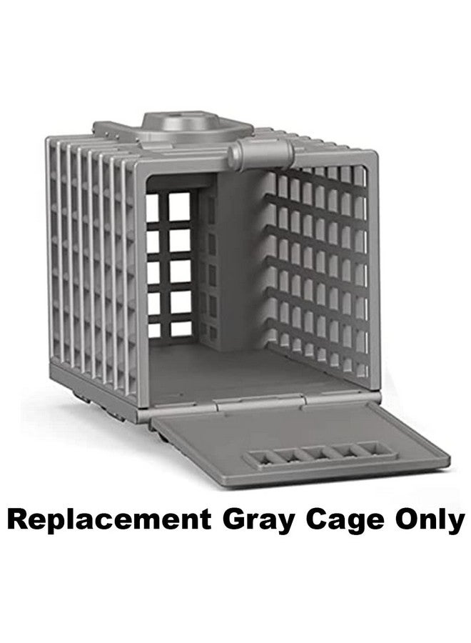 imaginext مجموعة ألعاب نقل الديناصورات من إيميجينكست - FMX87 ~ مستوحاة من حديقة الديناصورات ~ قفص رمادي بديل - Image 4