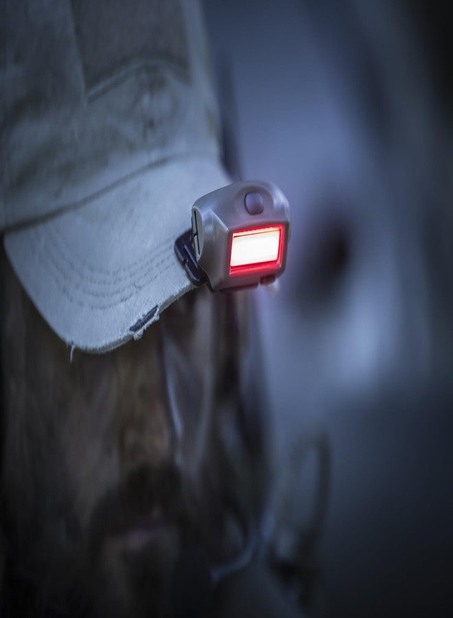 ستريم لايت مصباح رأس ستريملايت 61706 بانديت LED قابل لإعادة الشحن بقوة 180 لومن، مزود بسلك USB ومشبك للقبعة وحزام رأس مطاطي، ومصابيح LED بيضاء/حمراء، ولون بني فاتح (كويوتي). - Image 5