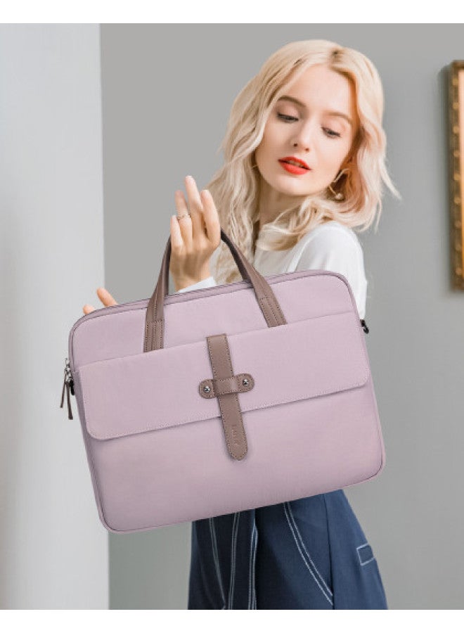 جولف حقيبة يد مراهقات عالية القيمة حقيبة أوراق عصرية بحجم 15.6 بوصة لحمل الكمبيوتر المحمول - Image 1