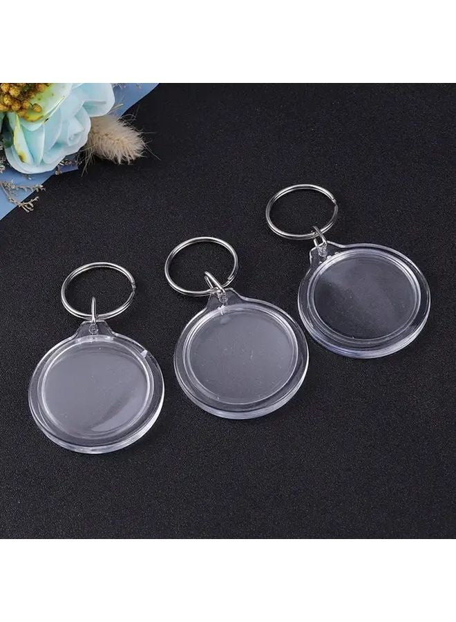 Acrylic Photo Keychain Frame With Transparent Plastic Picture Holder 1pc - Image 3
