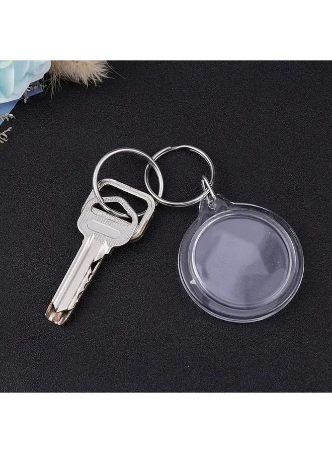 Acrylic Photo Keychain Frame With Transparent Plastic Picture Holder 1pc - Image 4
