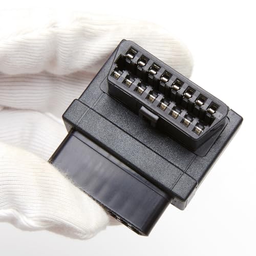 bbfly OBD2 Splitter, bbfly-B31 Full 16pin OBDII Port 1 Male Splitter to 2 Female Extension Cable 1.6IN/4CM (B31 1PACK) - Image 2