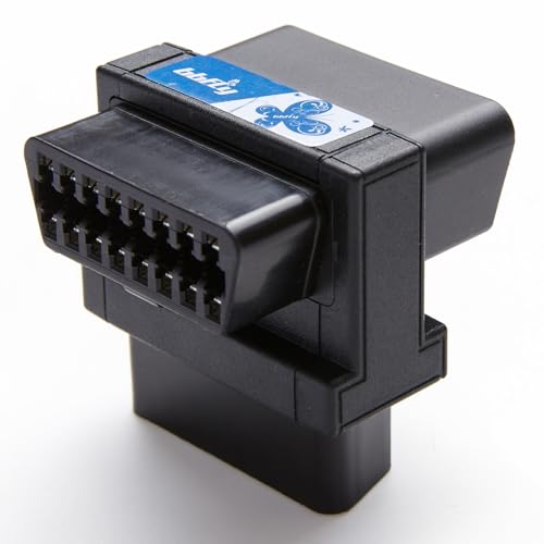 bbfly OBD2 Splitter, bbfly-B31 Full 16pin OBDII Port 1 Male Splitter to 2 Female Extension Cable 1.6IN/4CM (B31 1PACK) - Image 1