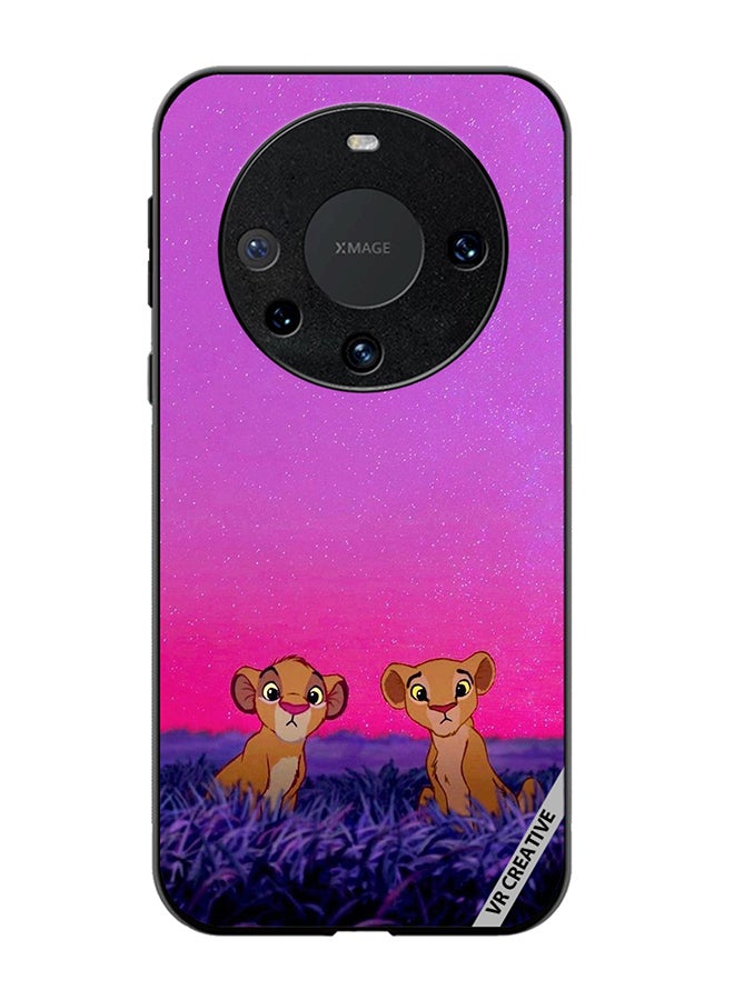 VR CREATIVE Protective Case Cover For Huawei Mate 60 Pro Plus Lion King Design Multicolour - Image 1