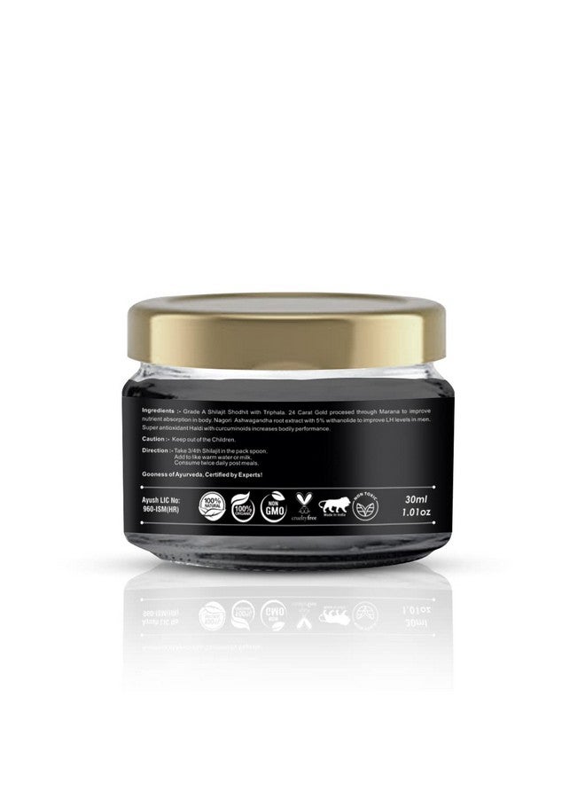 Vokin Biotech Shilajit Resin 20g Helps in Boosts Stamina and Energy | Immunity Booster - Image 3