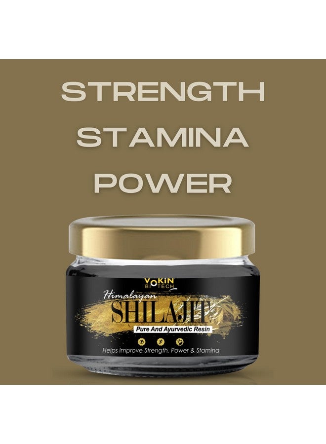 Vokin Biotech Shilajit Resin 20g Helps in Boosts Stamina and Energy | Immunity Booster - Image 5