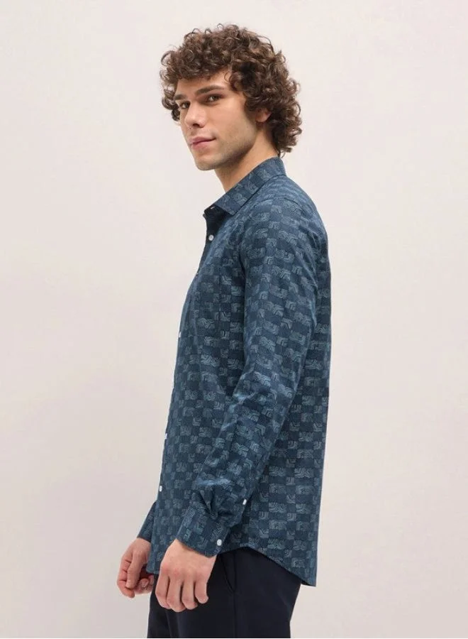 The Bear House  Men's Shirt for Casual and Formal Wear | Classic Button-Down Style for Office, Daily Use, Travel, Events & All-Season Outfits | Versatile & Stylish Wardrobe Essential for Every Occasion for Men | Best Price UAE
