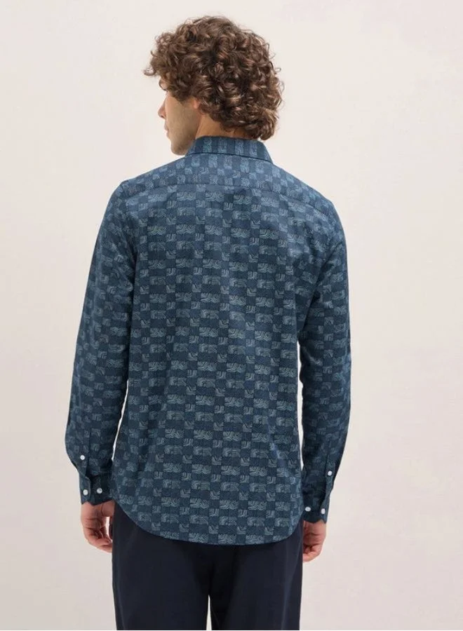 The Bear House  Men's Shirt for Casual and Formal Wear | Classic Button-Down Style for Office, Daily Use, Travel, Events & All-Season Outfits | Versatile & Stylish Wardrobe Essential for Every Occasion for Men | Best Price UAE