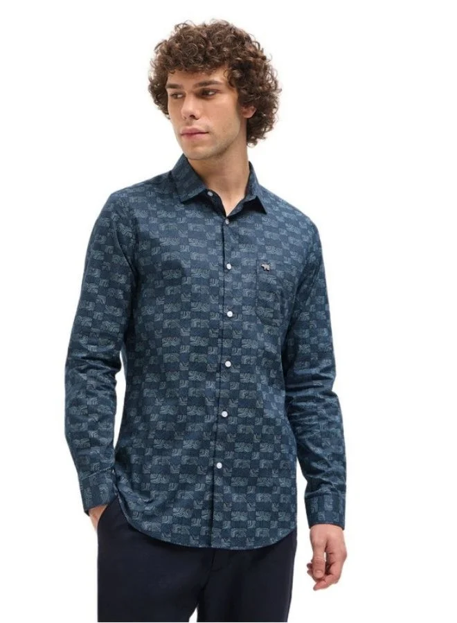 The Bear House  Men's Shirt for Casual and Formal Wear | Classic Button-Down Style for Office, Daily Use, Travel, Events & All-Season Outfits | Versatile & Stylish Wardrobe Essential for Every Occasion for Men | Best Price UAE