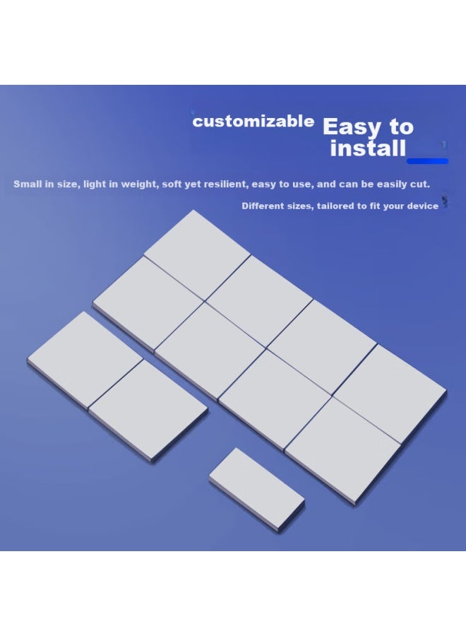 Nvvm.2 Solid State Drive Thermal Paste, Cooling Silicone Pad, Thermal Conductive Silicone Pad For Ssd North Bridge, Tc-62x Thermal Conductivity 6.0w - Image 5