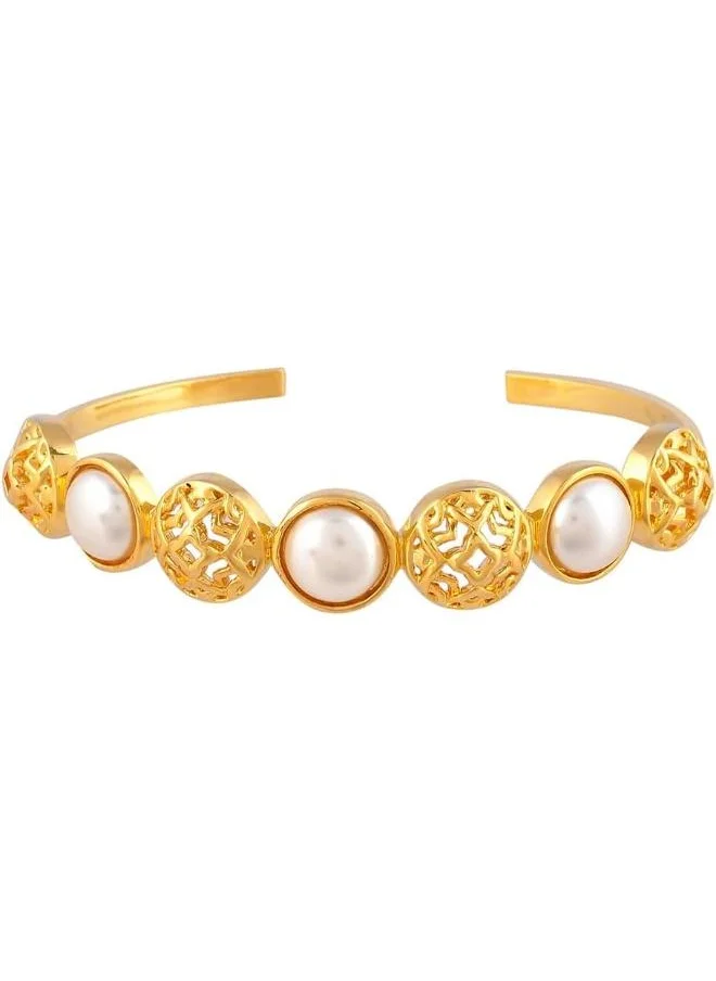 VOYLLA Nazakat Niswani Pearl Cuff