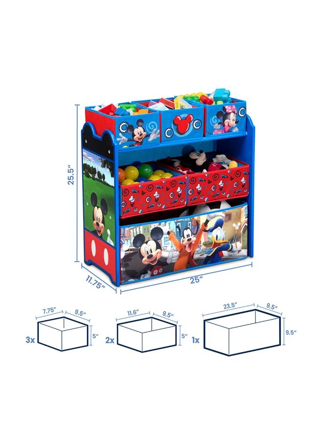 دلتا تشيلدرين Mickey Mouse Multi-Bin Toy Organizer