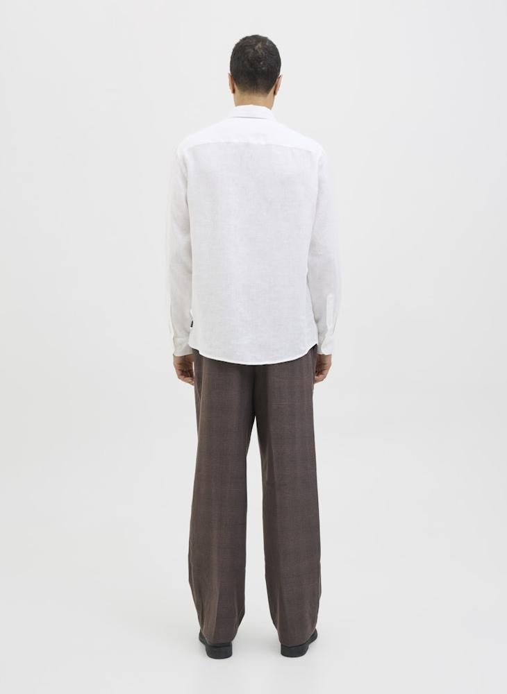 جاك اند جونز قميص كتان بأكمام طويلة - Image 2