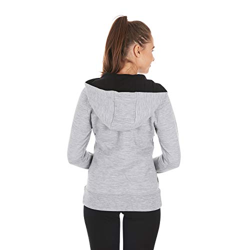 Minus33 Merino Wool Merino Wool Hoodie - Expedition Heavyweight - Fleece Brushed Sweatshirt - Ash Gray Small - Image 2