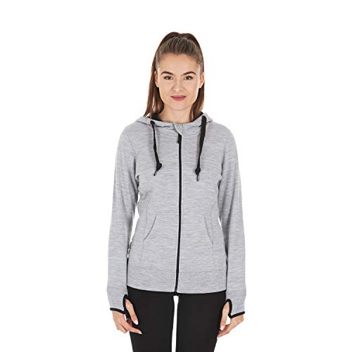 Minus33 Merino Wool Merino Wool Hoodie - Expedition Heavyweight - Fleece Brushed Sweatshirt - Ash Gray Small - Image 1