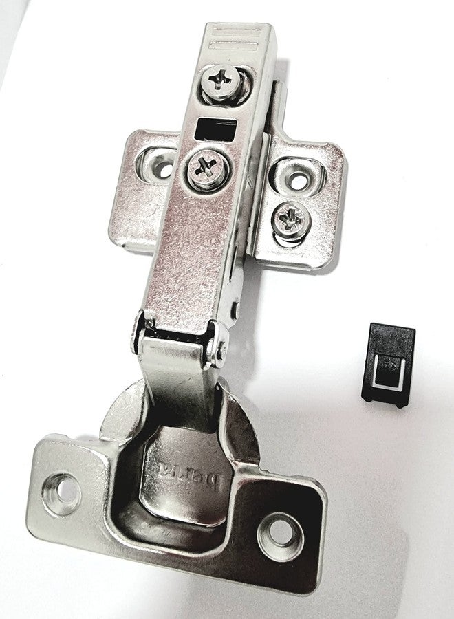 Berta (10 Pieces) Cabinet Door Angle Restriction for Frameless Cabinet Hinges, 86 Degree Kitchen Cabinet Door Restraints, Hinge Opening Angle Restrictor Clips, Nylon - Image 3