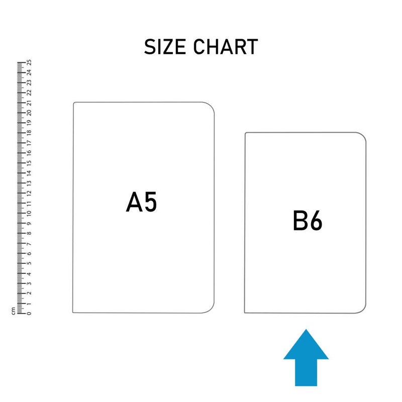 FACTOR NOTES دفتر: 90 جرام لكل متر مربع، B6، مخطط، 112 صفحة يوميات (آمن بالمعجزات) - Image 2