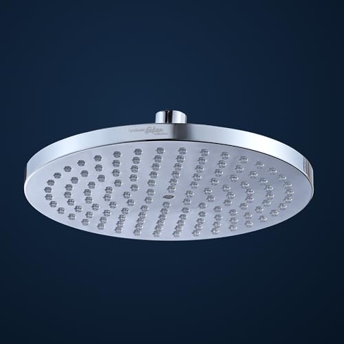 Hindware Italian Collection F160215CP Classical Air Function Overhead Shower for Bathroom | 200mm - Round Shape | Made of ABS | Works in 0.5-3.0 Bar Pressure | ARM NOT INCLUDED - Image 1