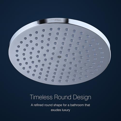 Hindware Italian Collection F160215CP Classical Air Function Overhead Shower for Bathroom | 200mm - Round Shape | Made of ABS | Works in 0.5-3.0 Bar Pressure | ARM NOT INCLUDED - Image 3