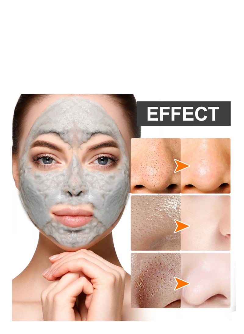 OUHOE - Deeply Cleansing Volcanic Mud Purifying Clay Stick Mask ,Pore Spa Bubble Face Mask ,Deep Cleaning Foam Oil Control Exfoliation Anti Acne Facial Skin care 50g - Image 1