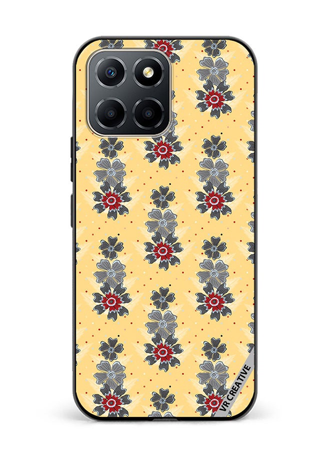 VR CREATIVE Protective Case Cover For Honor X6 Pattern Flower Design Multicolour - Image 1