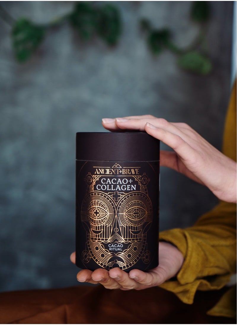 ANCIENT + BRAVE - Cacao Collagen 250g - Image 1