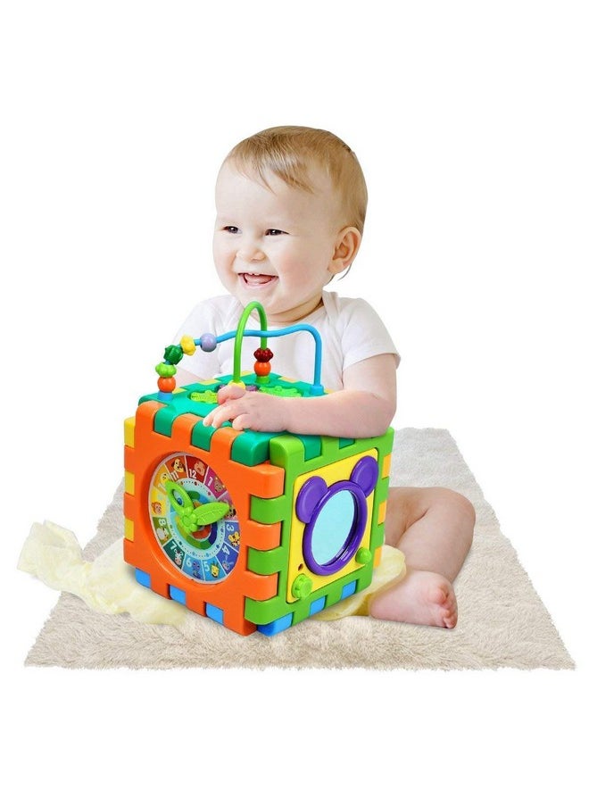 Smartcraft Smartcraft Activity Cube Multipurpose Play Centre for Toddlers and Kids, Skill Improvement Educational Game Toys, Busy Learner Cube  - Image 3
