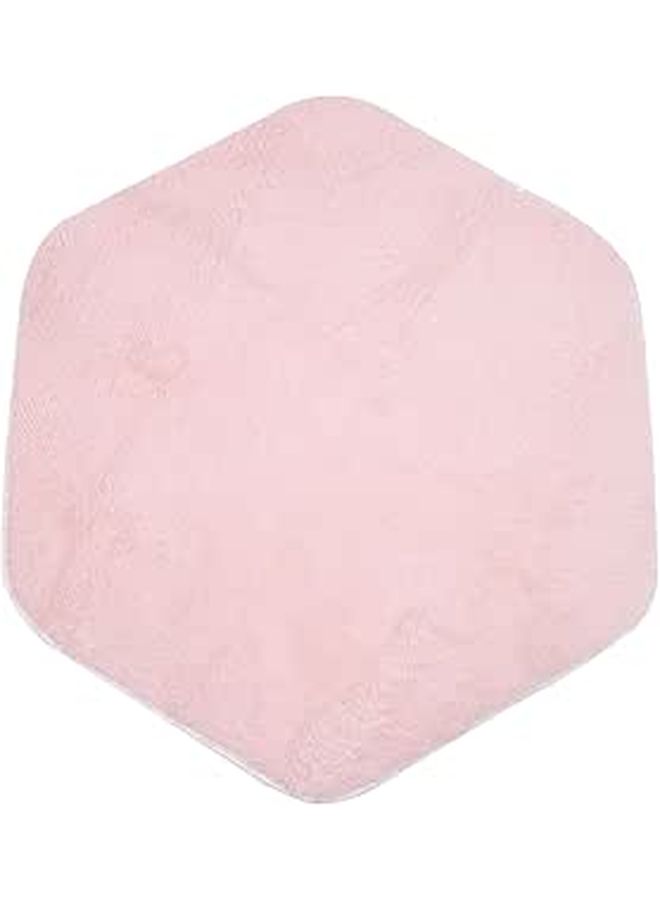 Non Toxic Plush Hexagon Play Mat Soft Carpet Rug For Indoor Nursery Floor Decor - Image 1