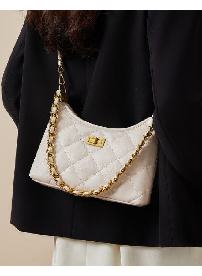 Popular Versatile Large Capacity Crossbody Bag, Diamond Quilted Bag, Underarm Bag, Lightweight Travel Shoulder Bag - Image 1