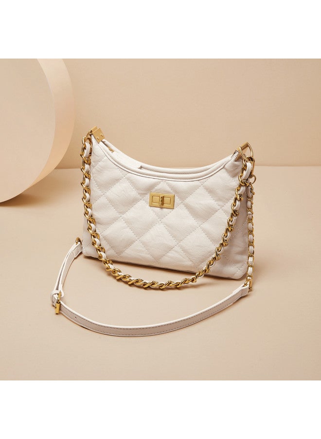 Popular Versatile Large Capacity Crossbody Bag, Diamond Quilted Bag, Underarm Bag, Lightweight Travel Shoulder Bag - Image 5
