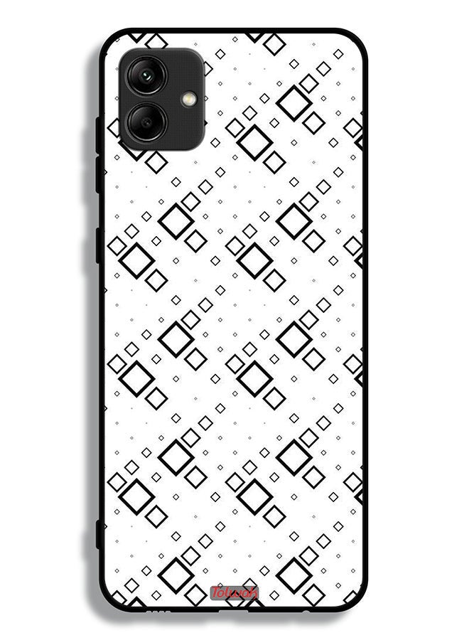Tolwak Samsung Galaxy A04e Protective Case Cover Square Abstract Digital Art - Image 1