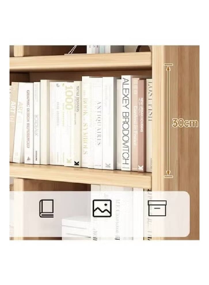 keke Multi-Layer Storage Bookshelf Rack Stylish Living Room Home Storage & Display Cabinet - Image 4